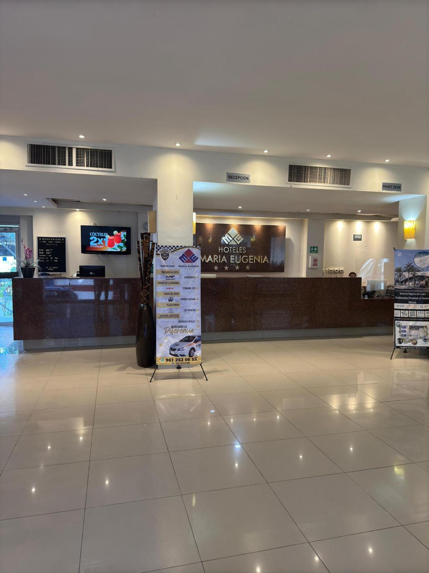 Hotel Maria Eugenia Tuxtla Gutiérrez المظهر الخارجي الصورة